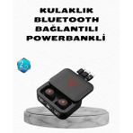 Powerbank Özellikli Bluetooth Kablosuz Kulaklık – Dokunmatik Kontrol, Uzun Pil Ömrü, Ergonomik Tasar