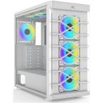 PowerBoost PB-GR222BW RGB Fanlı Beyaz ATX Gaming Bilgisayar Kasası