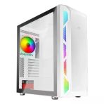 PowerBoost PB-P3701BW 650W 80+ USB 3.2 ARGB ATX Mid Tower Beyaz Kasa