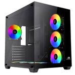 PowerBoost PB-SS02B Sea Wiew 7-RGB Fanlı Gaming Mid-Tower PC Kasası