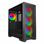 PowerBoost VK-G4306S USB 3.2 ARGB EATX Mid Tower Siyah Kasa