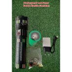 Powerdex 50W Şarjlı Ledli Profesyonel Su Geçirmez El Feneri 5.000Lm 24000Mah 30A Lityum Pil Ip65 (Typ-C Şarj + Powerbank