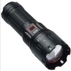 Powerdex Pd-15000 70W 7000 Lümen Avcı El Feneri 32000 Mah Dijital Göstergeli Zoomlu Uzun Menzilli Profesyonel Fener