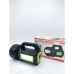 Powerdex PD-7575 Şarj Edilebilir Projektör El Feneri - 10W - 0 - Siyah - 1 W