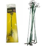 Powerex 20CM 10lu Paket Çelik Tel Klipsli Bilyeli Fırdöndülü