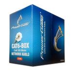 Powergate CAT6-BOX-GY UTP CAT6 23AWG 305 mt Gri Ethernet Kablosu