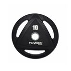Powerhand 10 kg Profesyonel Kauçuk Kaplı Olimpik Plaka