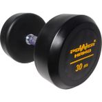 Powerhand Kauçuk Kaplı Olimpik Dambıl (Dumbell) - 30 kg