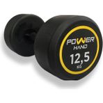 Powerhand Pro Black Series Dambıl 1 Adet - Profesyoneller İçin Dumbell 12,5 KG