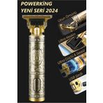 POWERKİNG Powerking Şarjlı Tıraş Makinesi Saç Sakal Tüm Vücut Lazer Epilasyon Öncesi Kıl Tüy Alma t-50