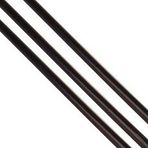Powermaster 12 mm 30 cm Kalın Siyah Silikon
