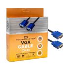 Powermaster 15 Pin 3+6 Erkek/erkek 5 m Kutulu Vga Kablo