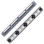 Powermaster 24 Port UTP Cat6 Patch Panel