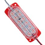 Powermaster 24V 1.2W Parlak Yanıp Sönen Kırmızı 14X32.5 mm 2835 Modül Led