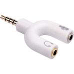 Powermaster 3.5 mm Stereo Erkek Kulaklık + Hoparlör Dişi Çoklayıcı Jack