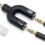 Powermaster 3.5mm Aux Kulaklık Ve Mikrofon Ayırıcı Y Çoklayıcı Splitter Switch Stereo Dönüştürücü