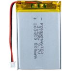 Powermaster 303450 3.7 Volt 500 Mah Lıtyum Polımer Pıl