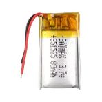 Powermaster 351525 3.7V 80 Mah Lityum Polimer Li-Po Batarya Ciklet Pil
