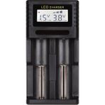 Powermaster 4.2 Volt 2 X 0.5 Amper Pil Şarj Cihazı Li-on Pil Şarj Aleti Aa Aaa Ni-mh 26650 18650 18350 17500