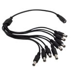 Powermaster 5.5x2.5 mm 1x8 Power Çoğaltıcı Kablo