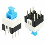 Powermaster 7x7 mm 6 Bacaklı Kilitli Tactile Push Button On - Off Anahtarlı Switch