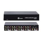 Powermaster 8 Port Video Audio Splitter Video Çoklayıcı