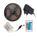 Powermaster Animasyonlu ve Adaptör Rgb 5 m Şerit Led