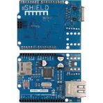 Powermaster Arduino W5100 Ethernet Shield ve Micro Sd Kart Modülü - elektrik aksesuar - Siyah