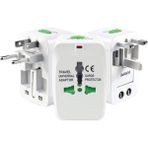 Powermaster Çoklu Priz Çevirici Seyahat Adaptörü Amerika Ingiliz Thailand Chaine England Usa