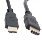 Powermaster Düz Siyah Plastik 30 cm HDMI Kablo