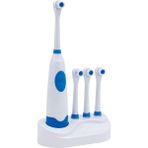 Powermaster G-08 Dönen Başlıklı Pilli Otomatik Diş Fırçası (3 Adet Yedek Başlık) - Seçeneksiz - Beyaz