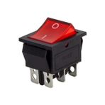 Powermaster IC-104A 6P On-Off Geniş Işıklı Anahtar
