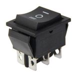 Powermaster IC-110 Mom-Off-Mom Geniş Işıksız 6 Pinli Yaylı Anahtar