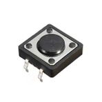 Powermaster IC-202 12x12x3.5 mm 4 Pinli Tact Switch Yuvarlak Buton