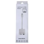 Powermaster J-008 İphone Lightning Kulaklık Şarj Çoklayıcı | İphone Adaptör