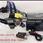 Powermaster MX-501 Ledli Şarj Edilebilir Kafa Feneri