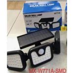 Powermaster MX-W771A Sensörlü 3 Modlu 74 Ledli Solar Aydınlatmalı Duvar Lambası