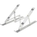Powermaster Notebook+Tablet Standı 10''-15.6'' Metal+Ayarlanabilir - Beyaz