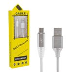 Powermaster Örgülü Rgb Işıklı Mıcro Usb Data Ve Şarj Kablosu 1 Metre