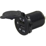 Powermaster Oto Çakmaklı Ayt Pano Tipi USB IC-266C 8-32 Volt 30 mm ABS Plastik USB Şarj Girişi