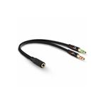 Powermaster Pm-1444 3.5Mm Aux Kulaklık Mikrofon Girişi Ayırıcı Çoklayıcı Jack Kablo