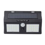 Powermaster PM-14616 Sensörlü Çiftli 40 Solar Duvar Tipi Aplik