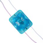 Powermaster Pm-14713 12 Volt 2 Watt Mavi Yanıp Sönen Çakar 4333-3030 Modül Led 43X33x28mm Vitrin