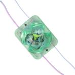 Powermaster Pm-14714 12 Volt 2 Watt Yeşil Yanıp Sönen Çakar 4333-3030 Modül Led 43X33x28mm Vitrin