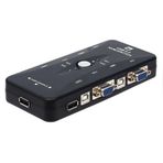 Powermaster PM-15166 4 Port Kablolu Usb Manuel Kwm Switch