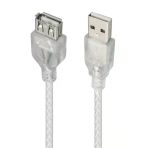 Powermaster Pm-1568 Şeffaf 1.5 Metre Usb 2.0 Uzatma Kablosu