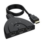 Powermaster PM-17229 3 Giriş 1 Çıkış HDMI Switcher Toplayıcı Kablo