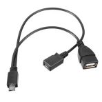 Powermaster Pm-17971 Usb Dişi , Micro Usb Erkek Dişi Otg 20 Cm Kablo