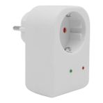 Powermaster Pm-18521 Durum Ledli Akım Korumalı Tekli Priz 16 Amper - 3500 Watt Tekli Beyaz
