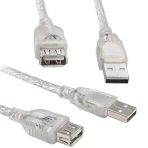 Powermaster Pm-18806 Şeffaf 10 Metre Usb 2.0 Uzatma Kablosu